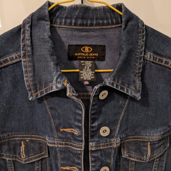 Buffalo 90s Shrunken Denim Jacket - Picture 3 of 12